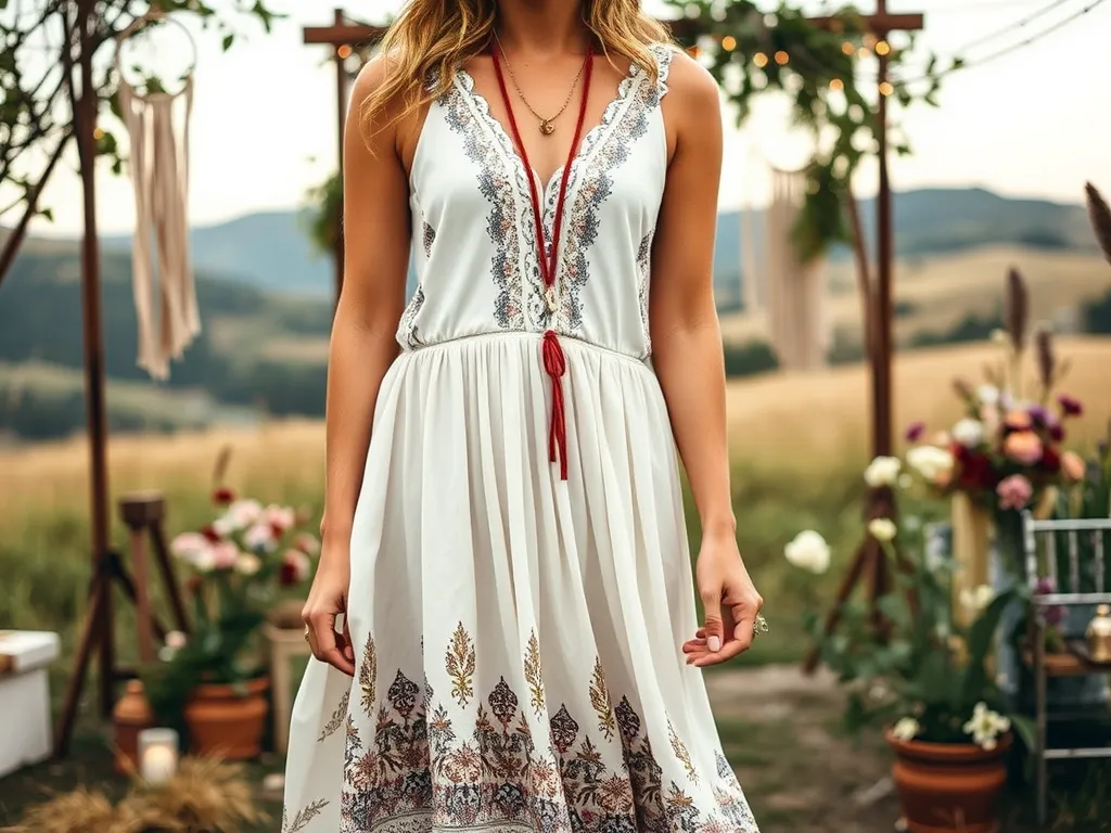 Jak się ubrać na wesele w stylu boho: przewodnik dla gości