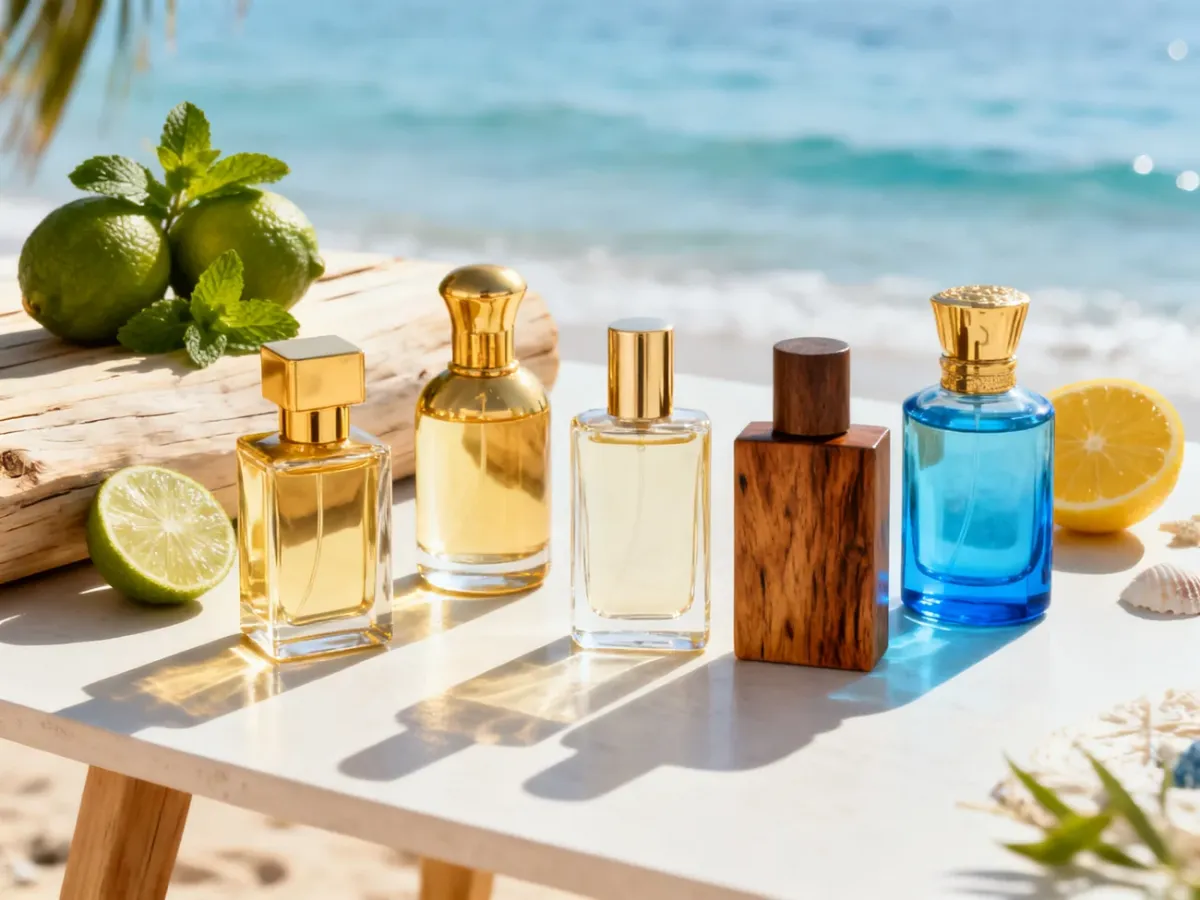 Eleganckie arabskie perfumy męskie o świeżym, cytrusowo-wodnym charakterze