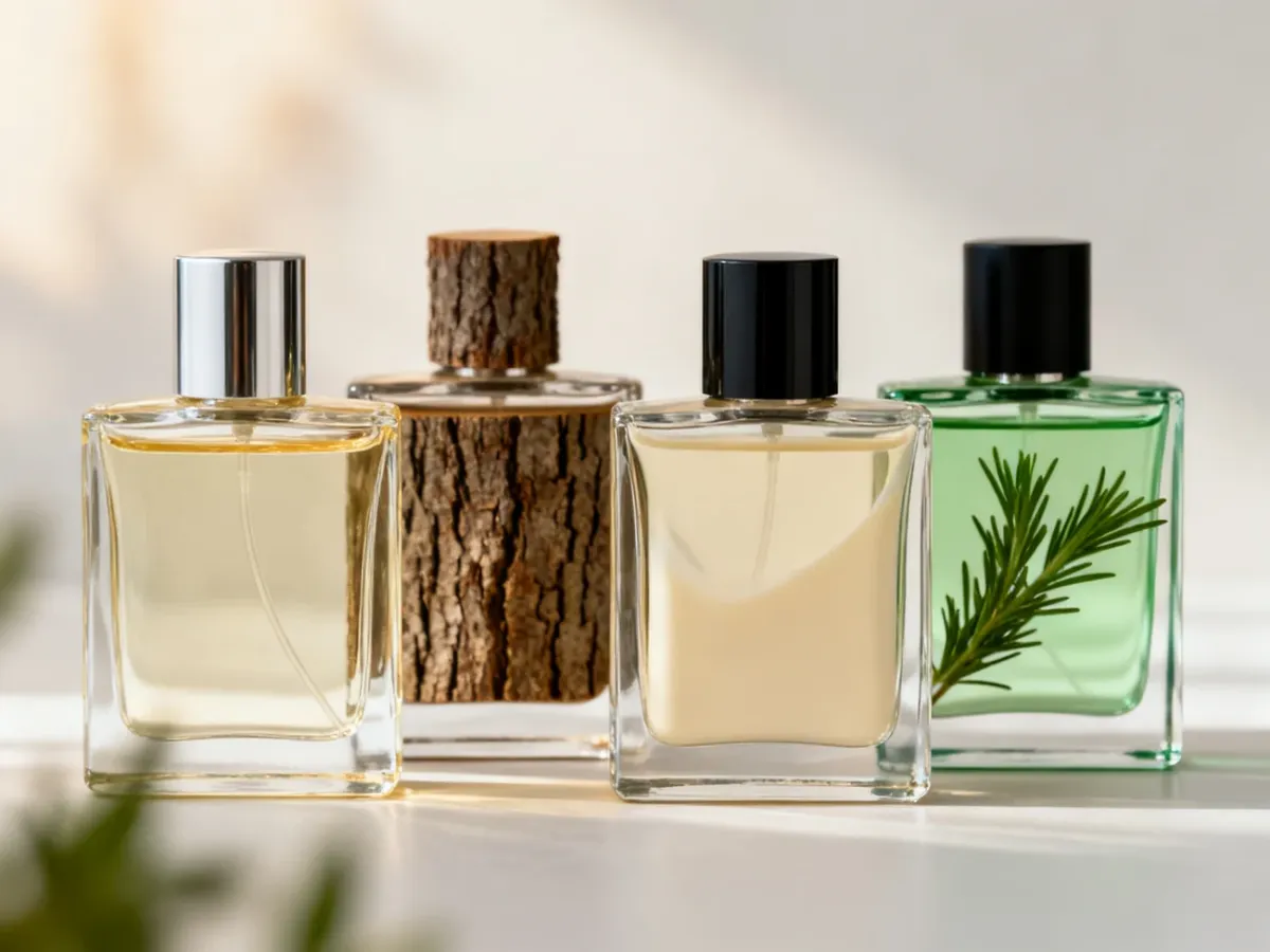 Kolekcja męskich perfum inspirowanych różnymi rodzinami zapachowymi