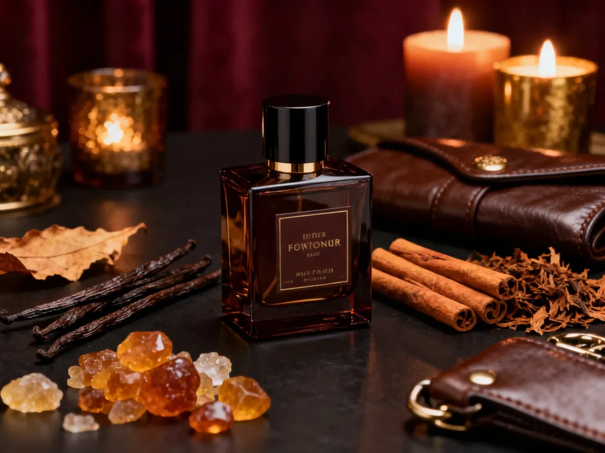 Orientalne męskie perfumy z wanilią, przyprawami, ambrą i tytoniem