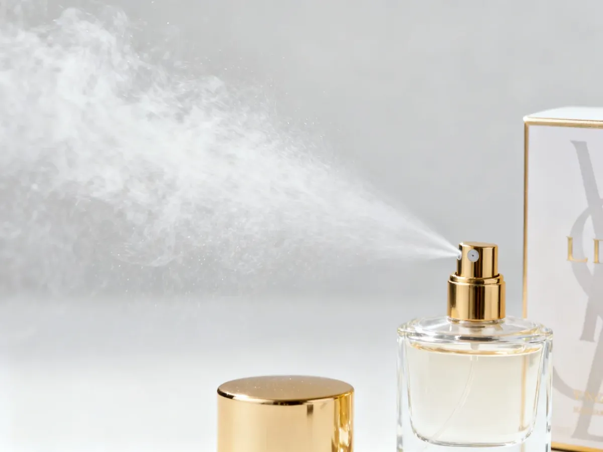 Atomizer rozpylający delikatną mgiełkę perfum