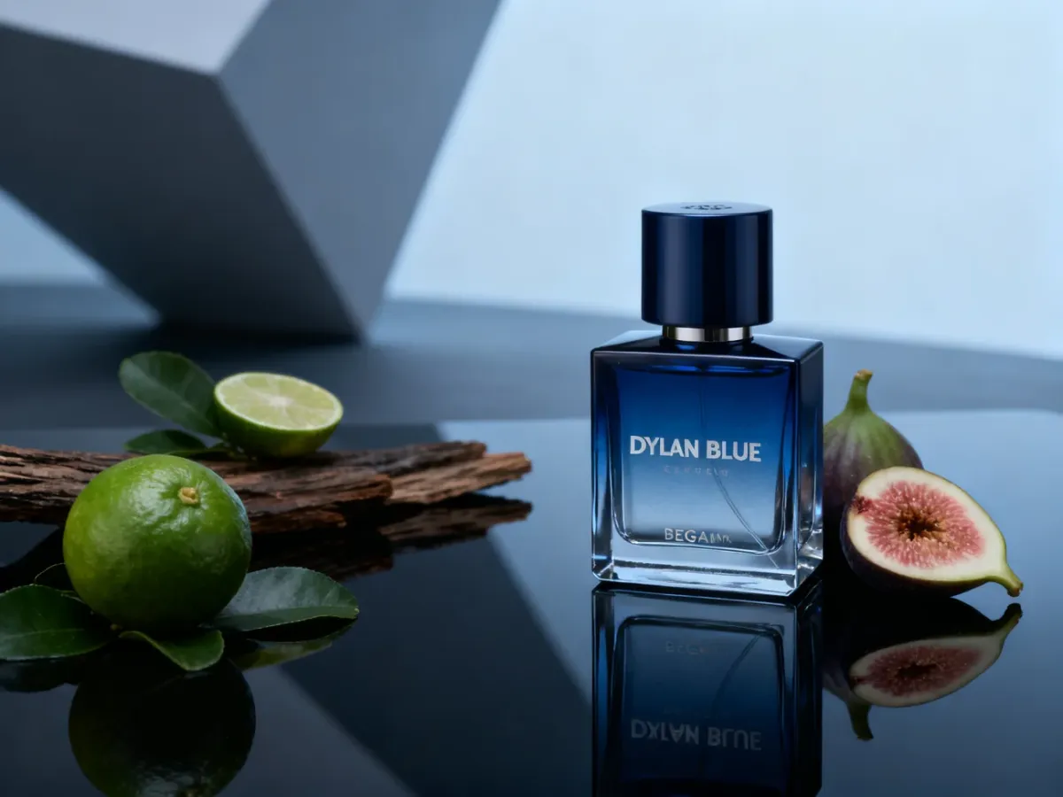 Flakon Dylan Blue z bergamotką, figą i nutami drzewnymi