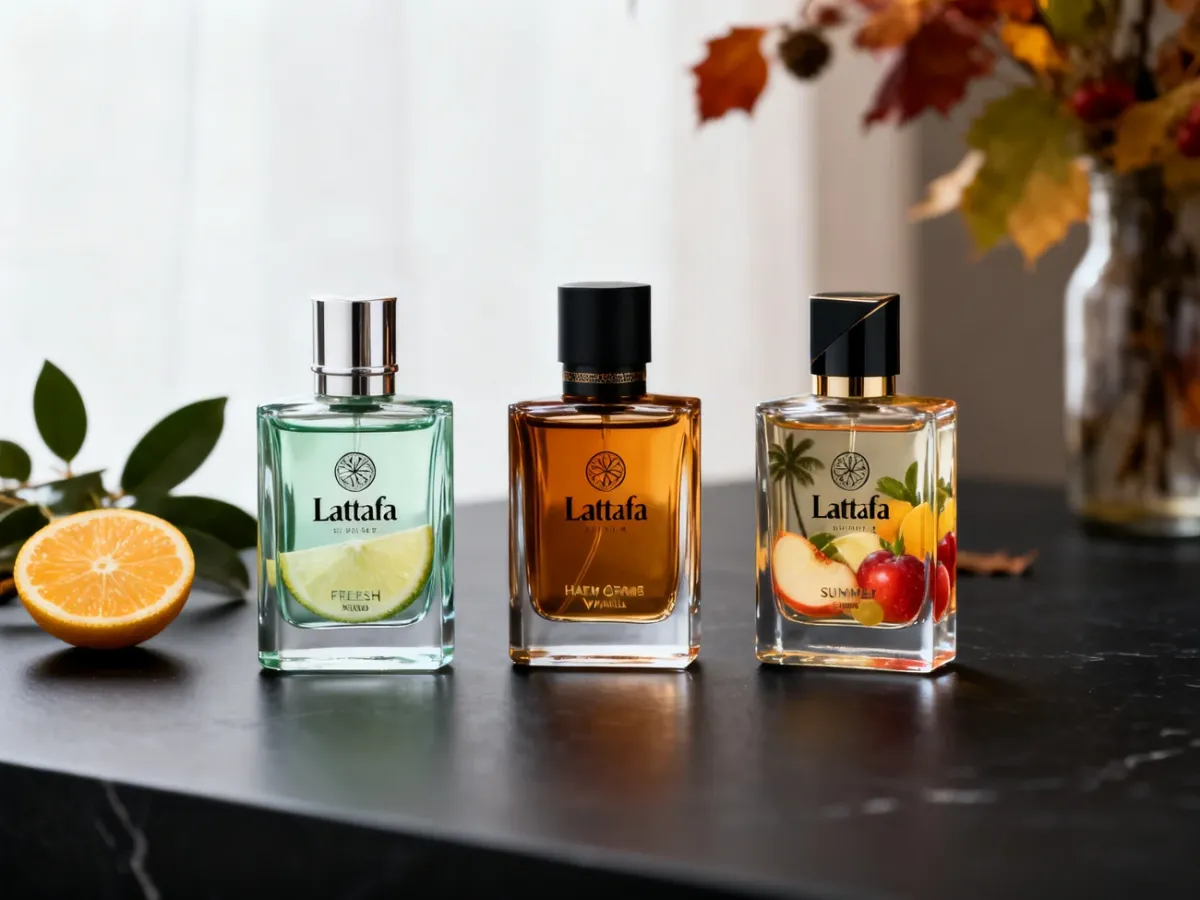 Różne męskie perfumy Lattafa dopasowane do pracy, wieczoru i lata