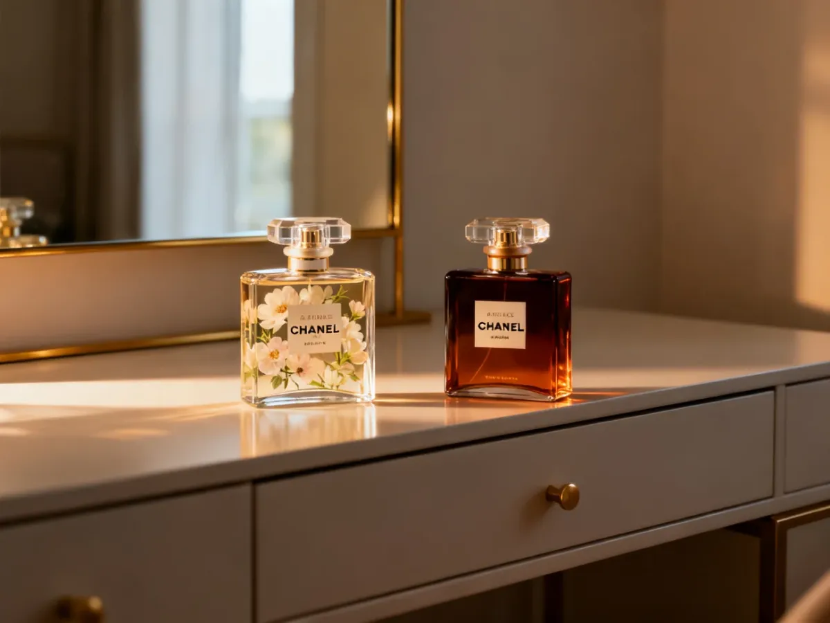 Różne flakony perfum dobrane do codziennych i wieczorowych okazji