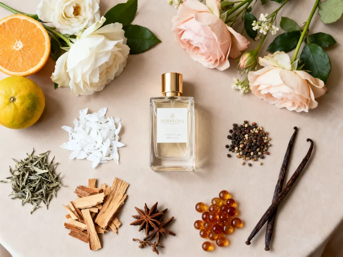 Perfumy i składniki zapachowe dopasowane do różnych stylów ślubu