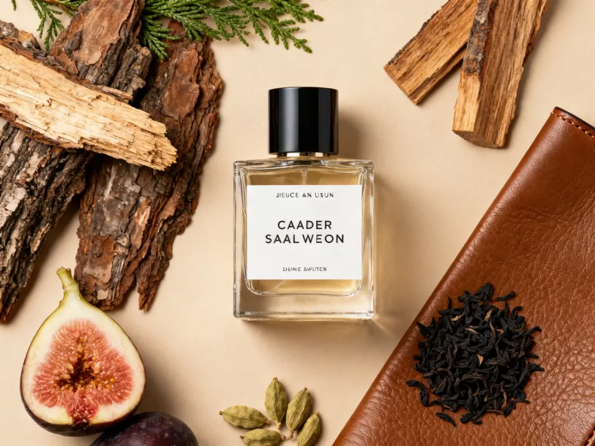 Niszowe perfumy unisex wśród drewna, figi, kardamonu i czarnej herbaty