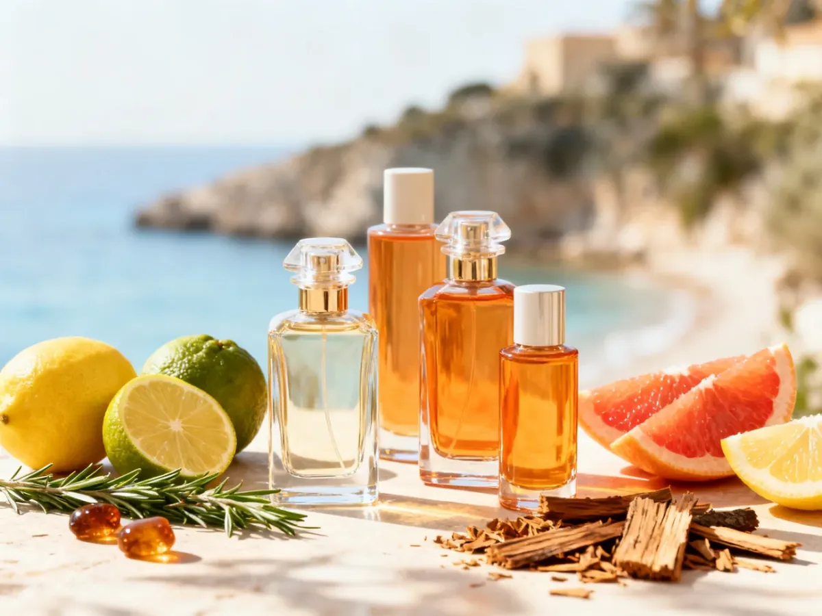 Męskie perfumy z bergamotką wśród cytrusów i akcentów inspirowanych śródziemnomorskim wybrzeżem