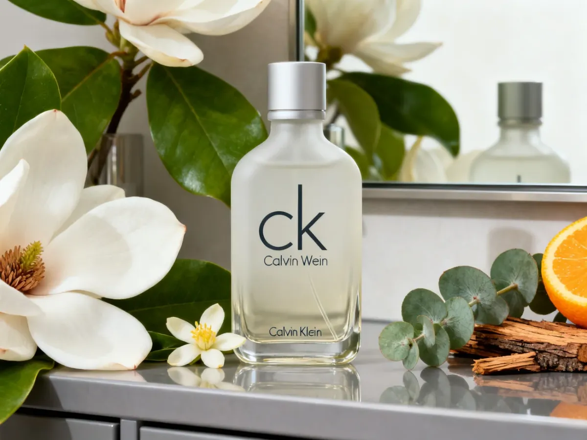 Perfumy Calvin Klein Women wśród magnolii, kwiatu pomarańczy i cedru